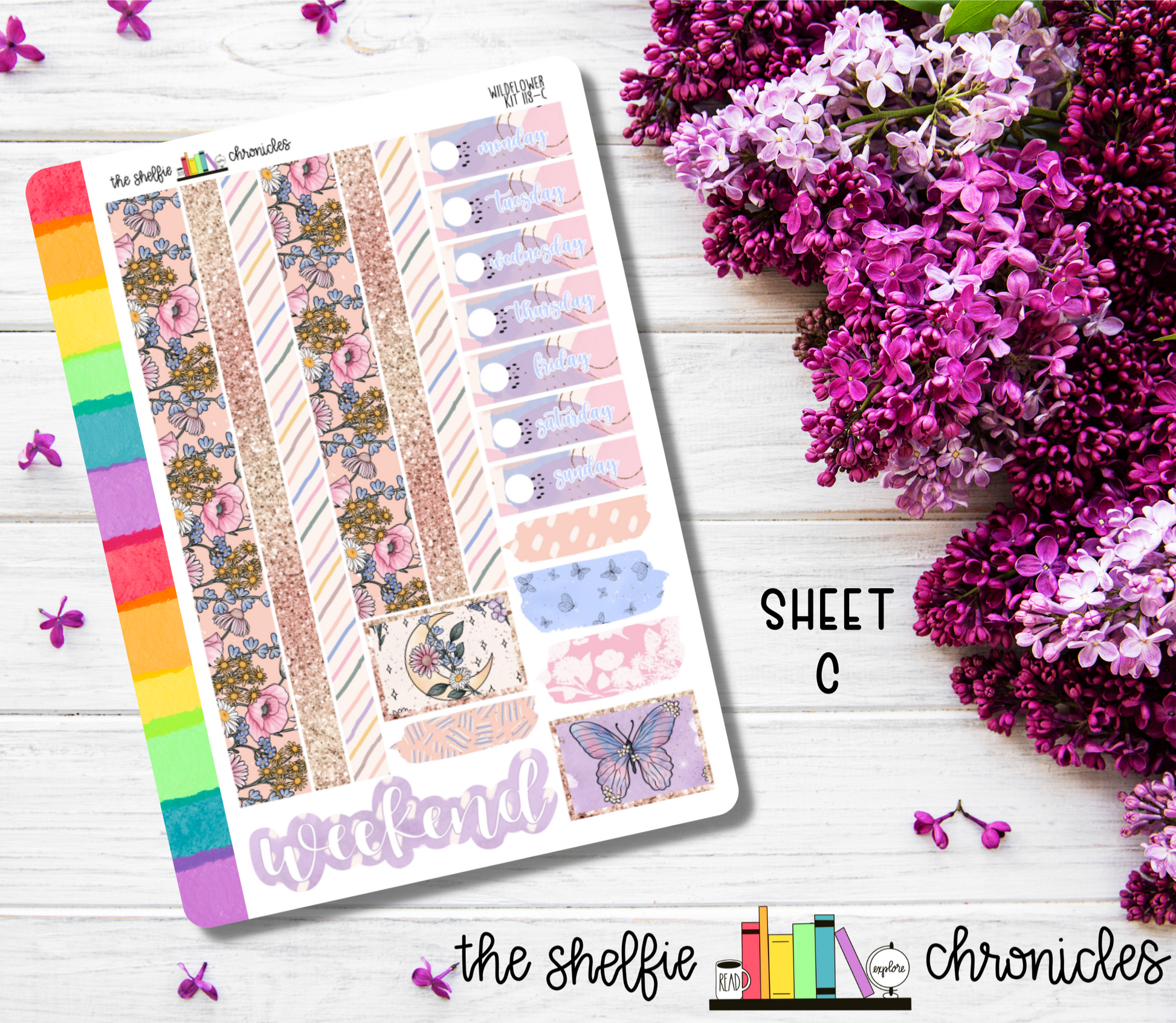 Wildflower Stickers – Paper Hearts Planner Co.
